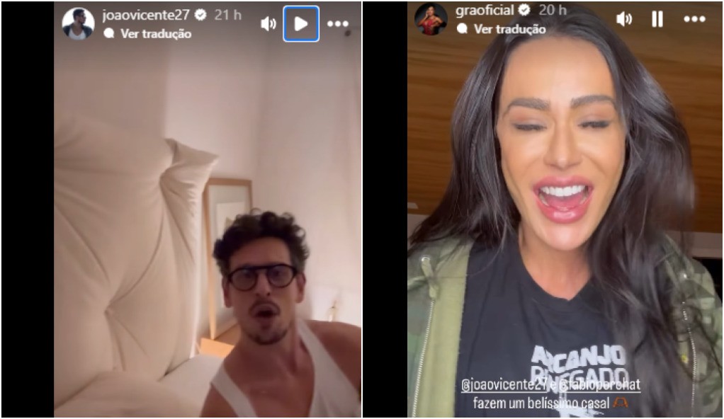 João Vicente e Gracyanne: Saiba o que cada um diz após desmentirem namoro