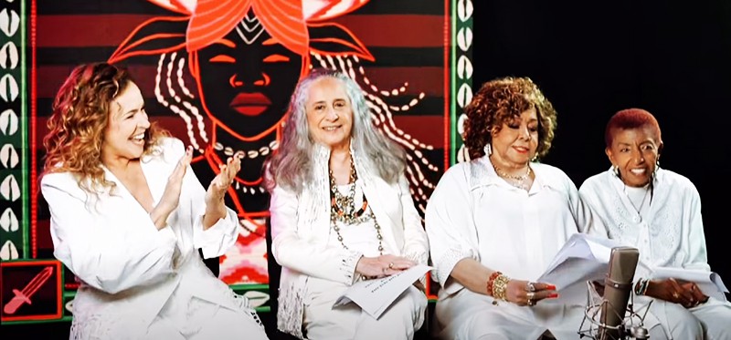 Alcione, Daniela Mercury, Leci Brandão e Maria Bethânia gravam o samba da Mangueira para o Carnaval 2027